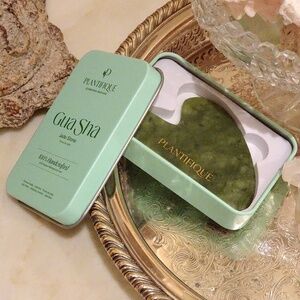 Plantifique Gua Shade Jade Stone - 100% Handcrafted Self Care Spa Day Accessory